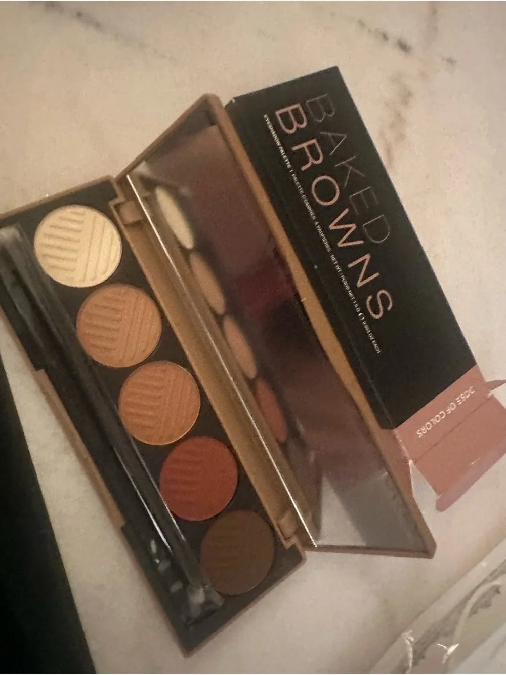 Eyeshadow Palette – Neutral Brown & Warm Tan Shades